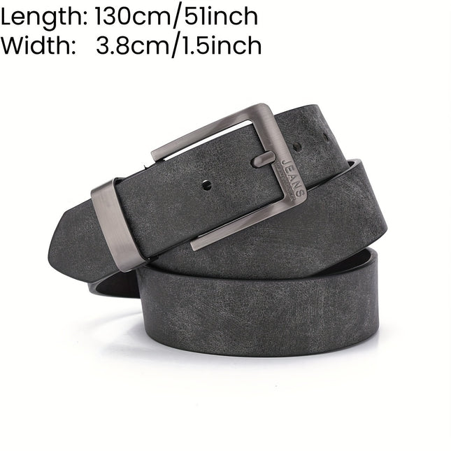 Men's Faux Leather Belt Collection