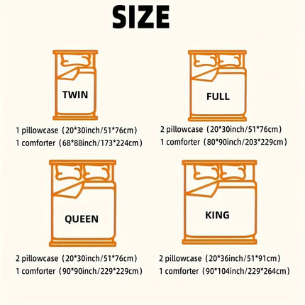 3pcs Modern Quilted Bedspread Set - All-Season Comfort