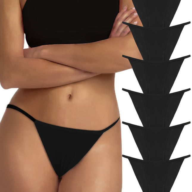 6pcs Seamless Low Waist Briefs