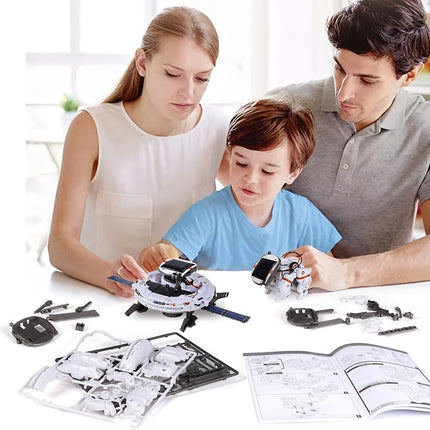 6-in-1 STEM Solar Robot Kit - Monti Bargains