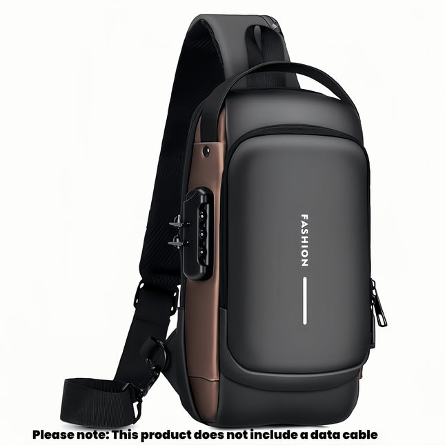 Secure Oxford Crossbody Sling Bag