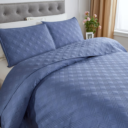 Soft & Cozy 3pcs Quilt Bedding Set
