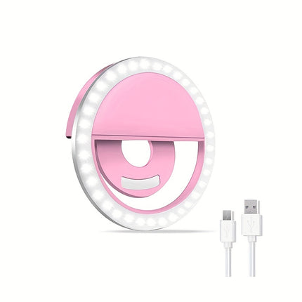 LED Selfie Ring Light – Perfect for Photos & Makeup!