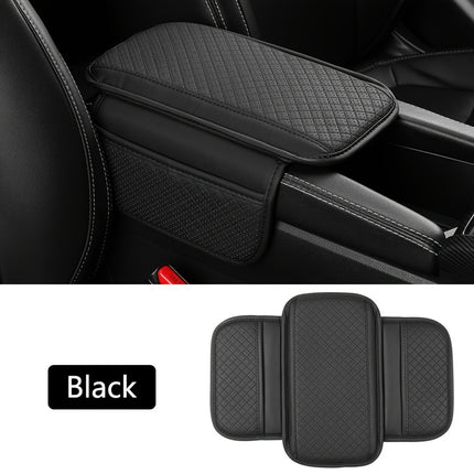 Universal Car Armrest Cushion with Phone Holder & Storage