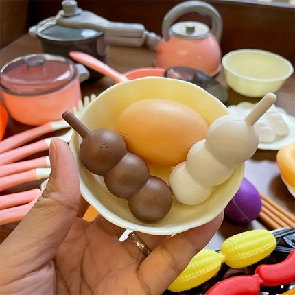 Compact Pretend Play Kitchen Set – Fun for Kids