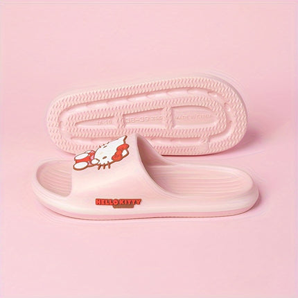 Hello Kitty Casual Slippers: Cute, Anti-Slip & Versatile