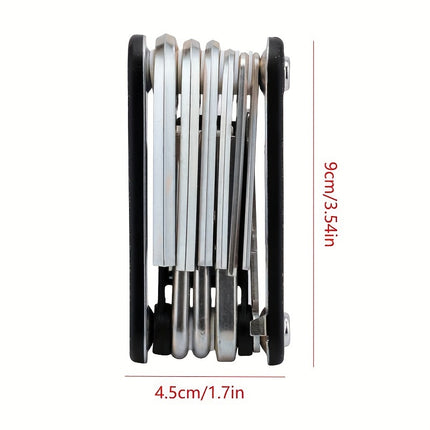 Portable Multi-purpose Folding Screwdriver & Hex Wrench Tool