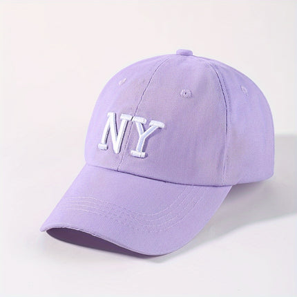 NY Embroidered Baseball Cap