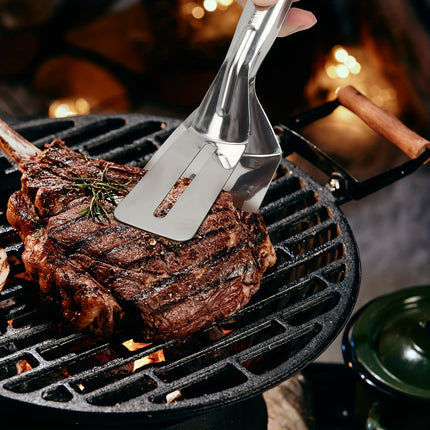 Stainless Steel Multi-Functional Barbecue & Cooking Tongs