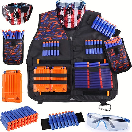 Ultimate Tactical Vest Kit for Nerf - Monti Bargains