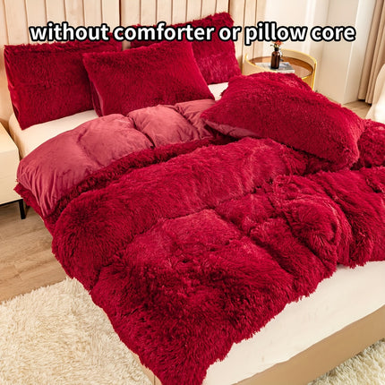 Pink Solid Color Bedding Set - Soft & Stylish Comfort