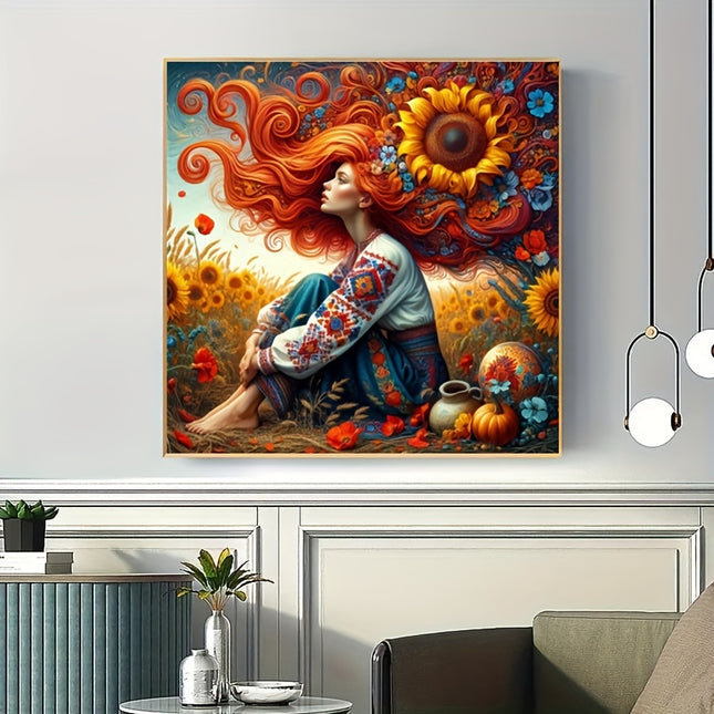Floral Elegance Diamond Painting Kit