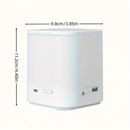 Touch-Control LED Night Light with Rechargeable Power Bank