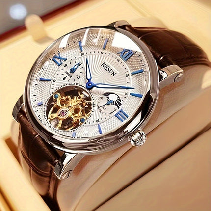 Elegant Hollow Mechanical Watch