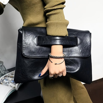 Trendy Envelope Clutch & Shoulder Bag
