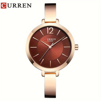 CURREN Women's Golden Quartz Watch