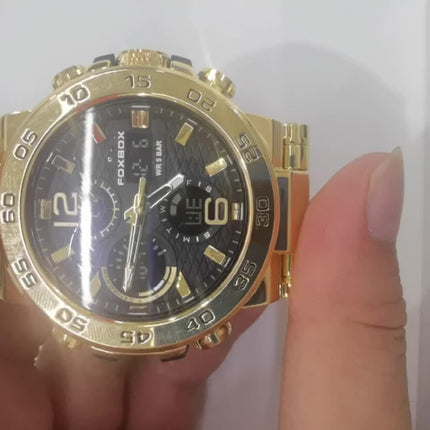 Rugged Dual Display Sports Watch