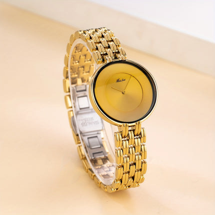 Missfox Golden Minimalist Watch