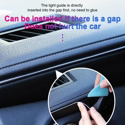 5M Blue Neon LED Car Interior Strip Light