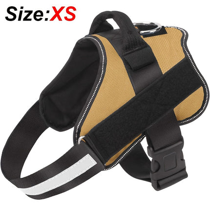 Reflective No-Pull Dog Harness with Easy-Grab Handle - Monti Bargains