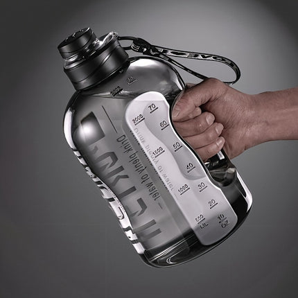 1700ml Sports Water Bottle with Straw – Large Capacity