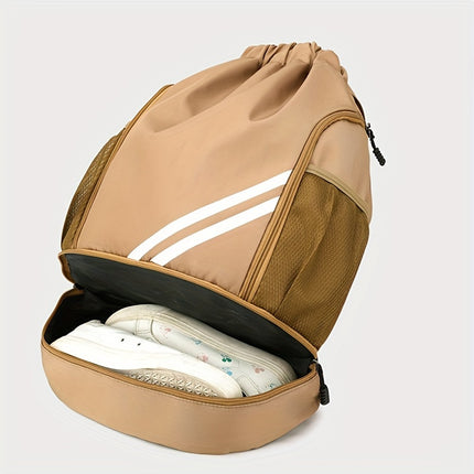 Versatile Drawstring Sports Gym Bag for Outdoor & Travel