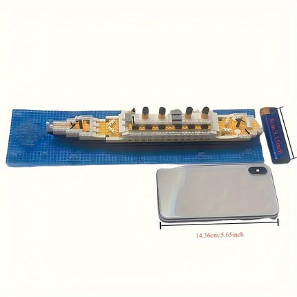 Titanic Mini Building Blocks – DIY Cruise Ship Model - Monti Bargains