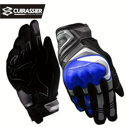 Breathable Motorcycle Gloves – Touchscreen & Night Reflective