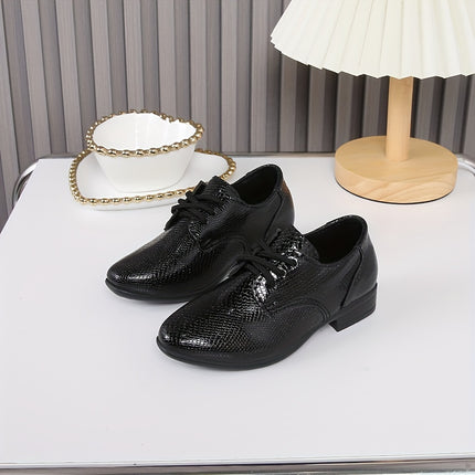Boys' Classic Lace-Up Oxfords