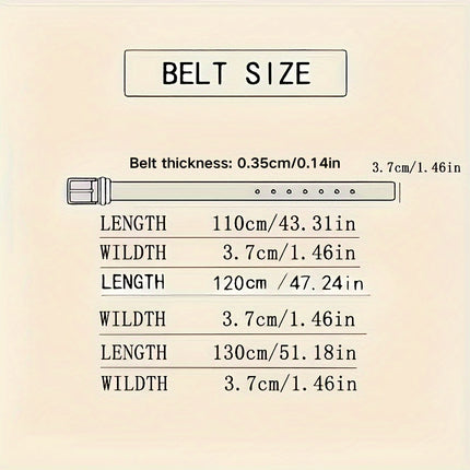 Men's Retro Dual-Sided Leather Belt