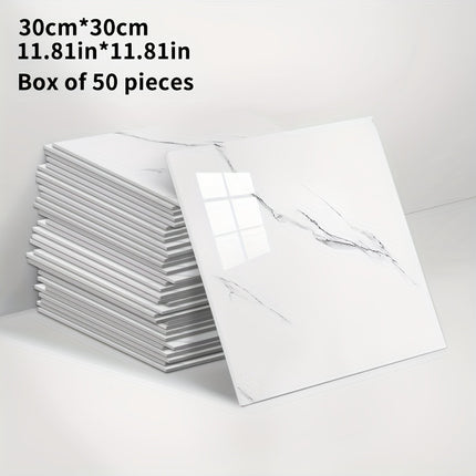 3D Marble Self-Adhesive Wall Tiles