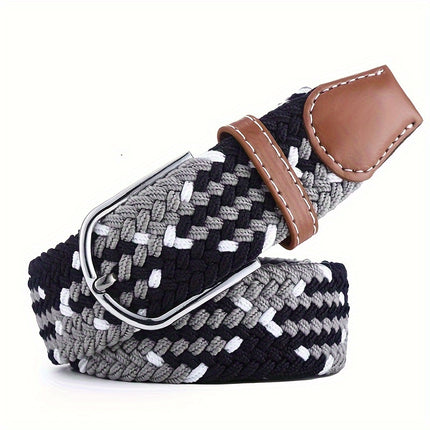 Unisex Elastic Canvas Golf Belt