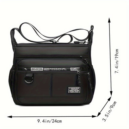 Waterproof Oxford Crossbody Bag