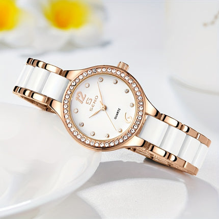 SENO Rose Gold Women's Quartz Watch