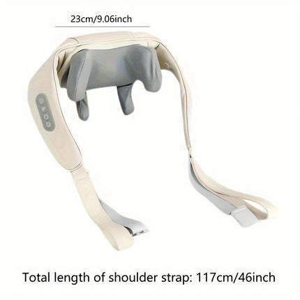 3D Neck Massager with Heat - Deep Tissue Relief at Home