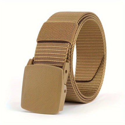 Nylon Belt with Smooth Buckle