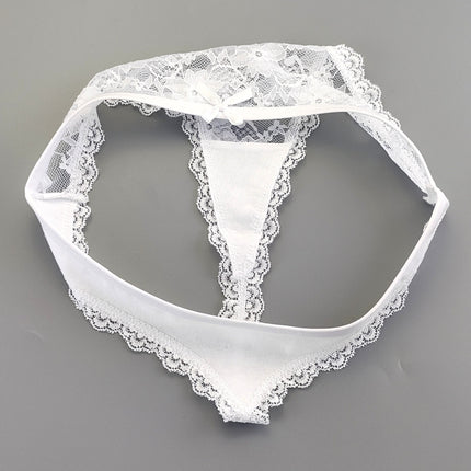 6pcs Floral Lace Thongs