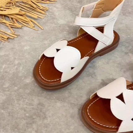Girls' Trendy Open-Toe Sandals