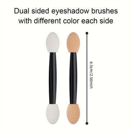 Dual-Sided Eyeshadow Applicators