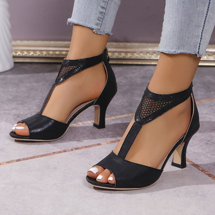 Chic Block Heel Sandals – Effortless Elegance