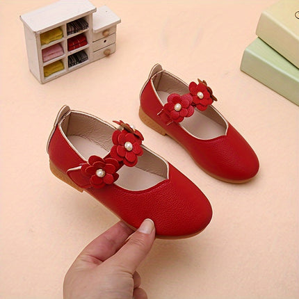 Elegant Flower Mary Jane Shoes