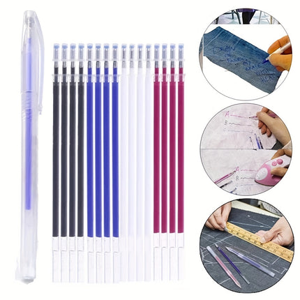 10pcs Heat Erasable Fabric Markers