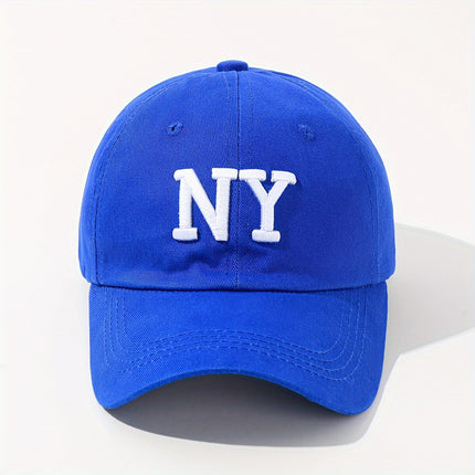 NY Embroidered Baseball Cap