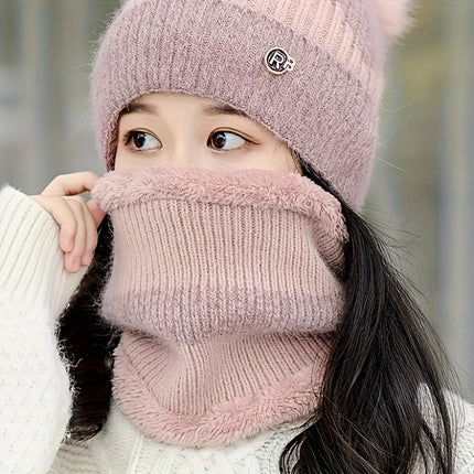 Winter Chic Beanie & Scarf Set