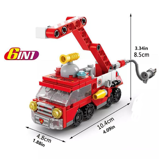 Ignite Imaginations with Fire Rescue Blocks - Monti Bargains