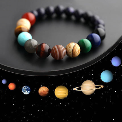 Men's Solar System Beads Bracelet