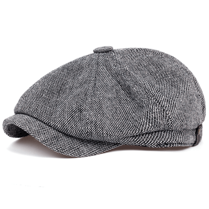 Men's Retro Herringbone Gatsby Hat