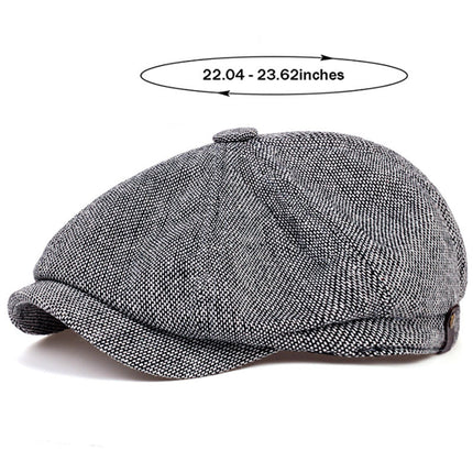 Men's Retro Herringbone Gatsby Hat