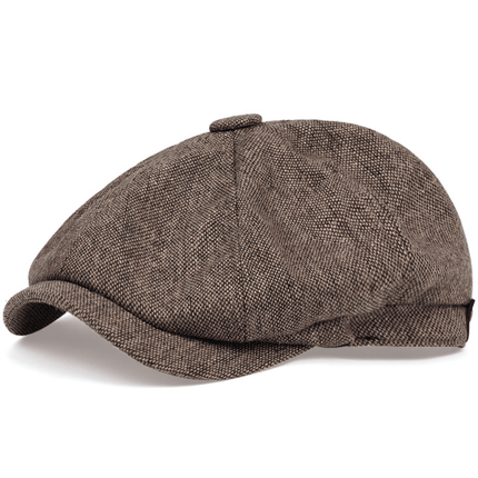 Men's Retro Herringbone Gatsby Hat