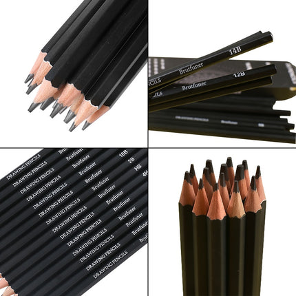 14pcs Professional Drawing Pencils Set